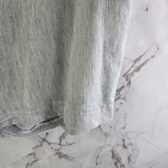 NYDJ Shorts Womens 18W Linen White Striped Bermuda Not Your Daughters - Picture 4 of 11